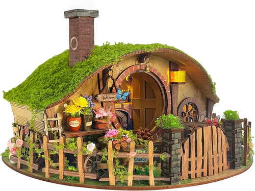DIY Miniature Wooden 3D Puzzle Dollhouse Kit
